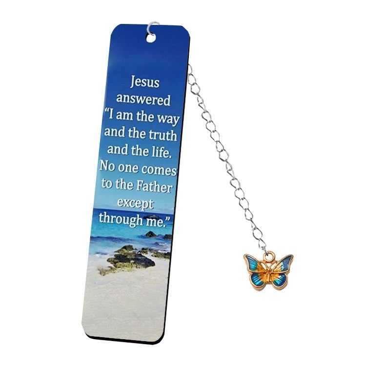 Creative Inspirational Stainless Steel Bookmark