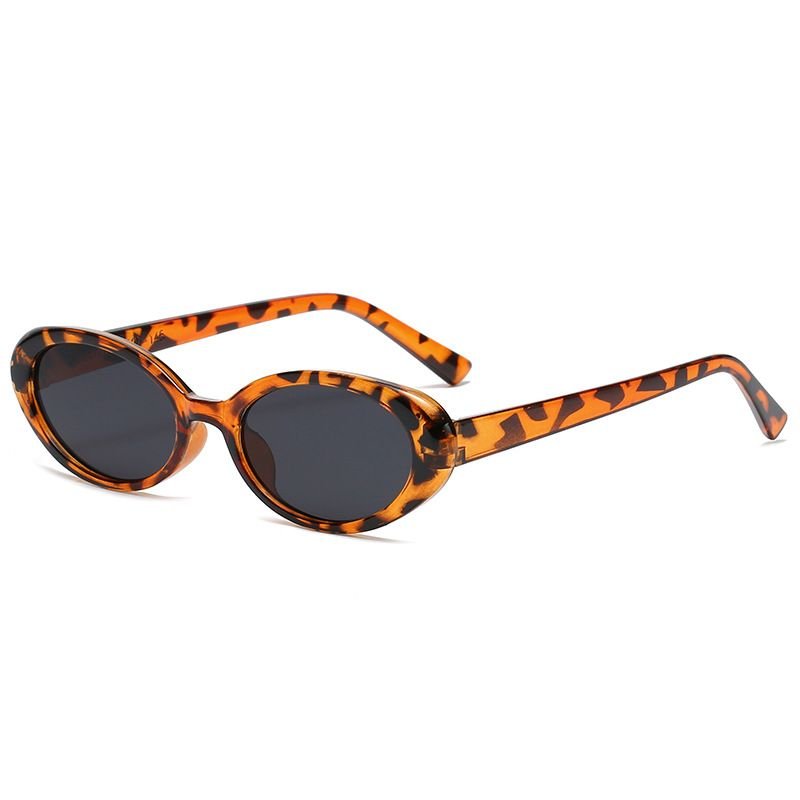 Simple Creative Unisex Oval Frame Sunglasses