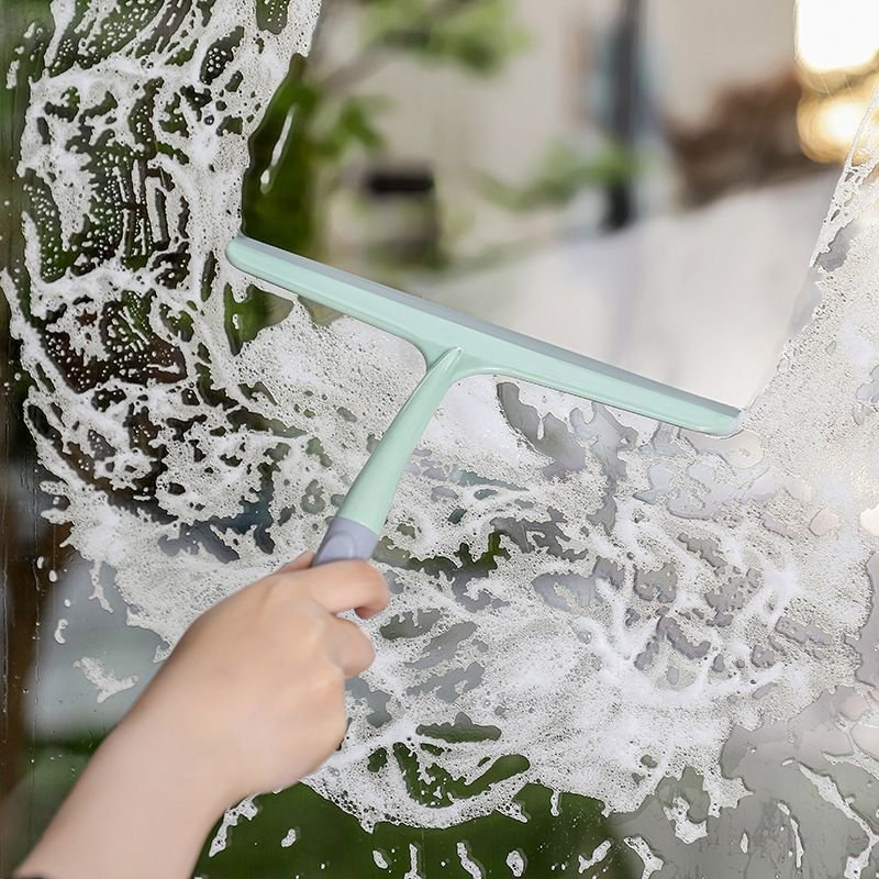 Household Multifunctional Cleaning Tool Glass Cleaner Silicone Wiper