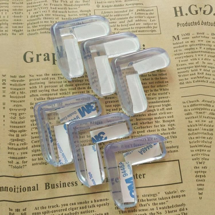 Child Safety Products Transparent Right-Angle Thickened Table Corner Anti-Collision Corner