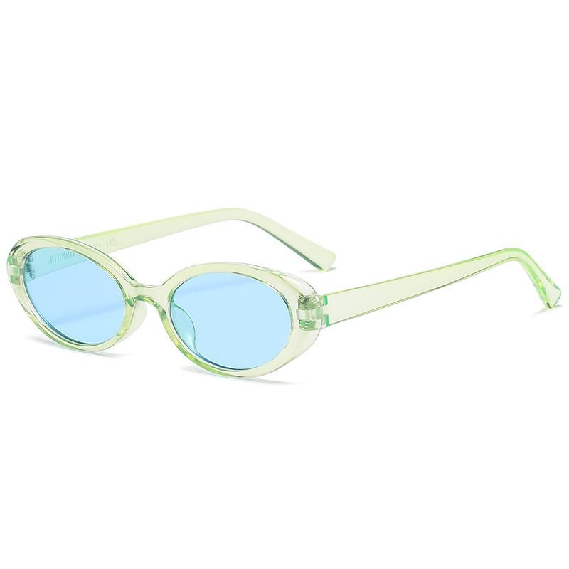 Simple Creative Unisex Oval Frame Sunglasses