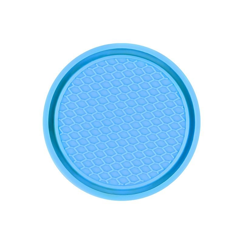 Water Cup Mat Coaster Round Pu Car Anti-Slip Mat