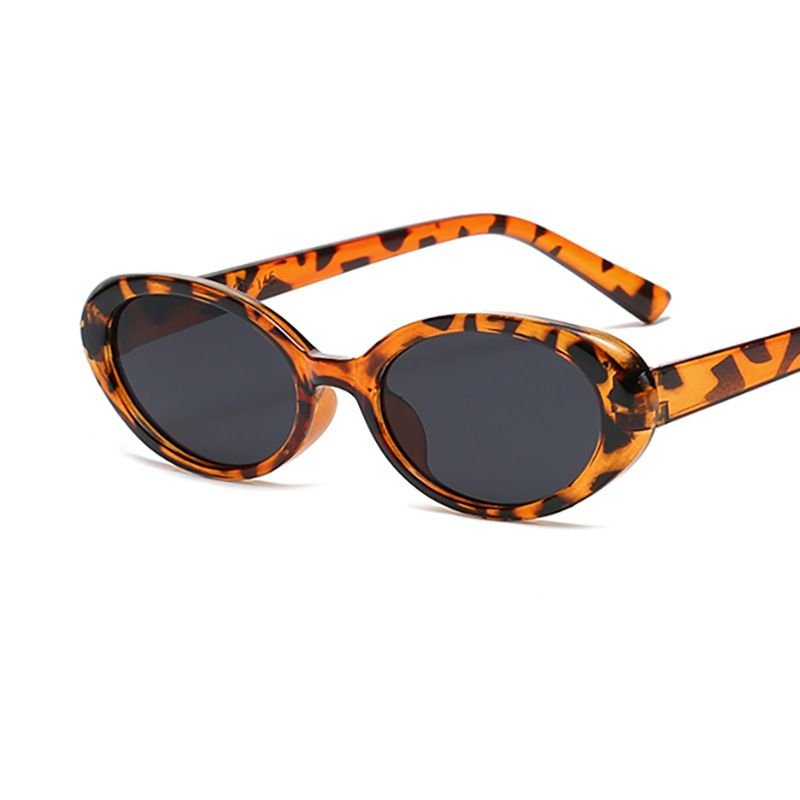 Simple Creative Unisex Oval Frame Sunglasses