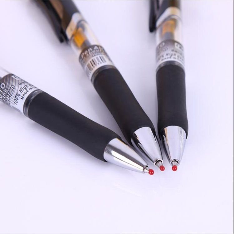 Office Stationery Push Pen Large Capacity Carbon Bullet Neutral Pen