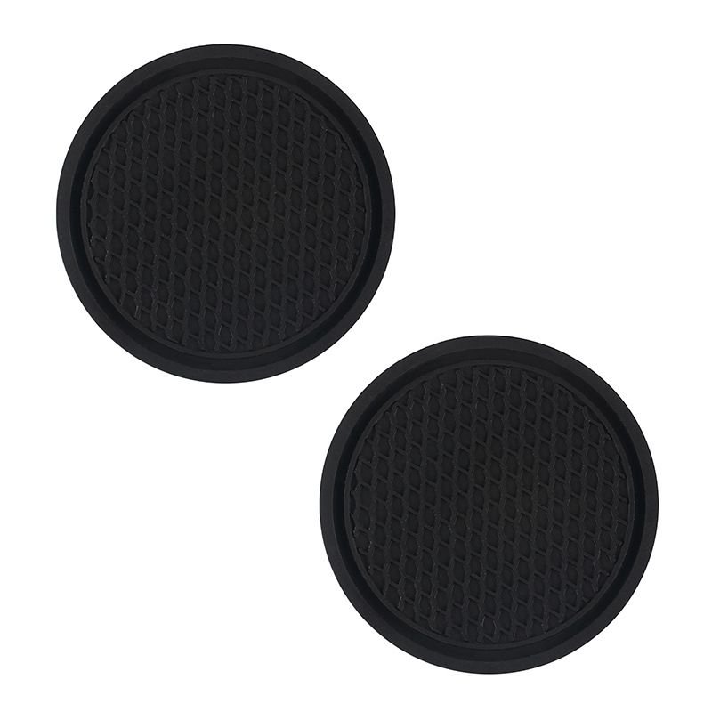Water Cup Mat Coaster Round Pu Car Anti-Slip Mat