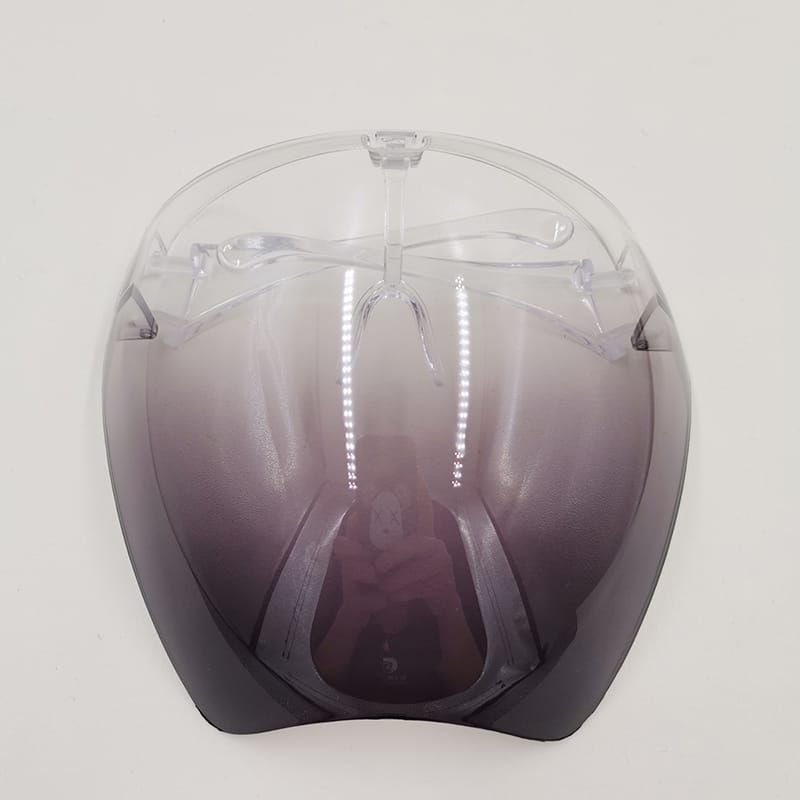Adult Transparent Colored Face Shield Mask