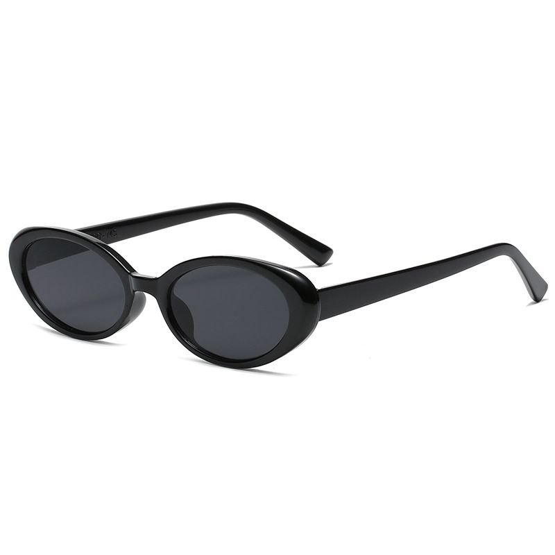 Simple Creative Unisex Oval Frame Sunglasses