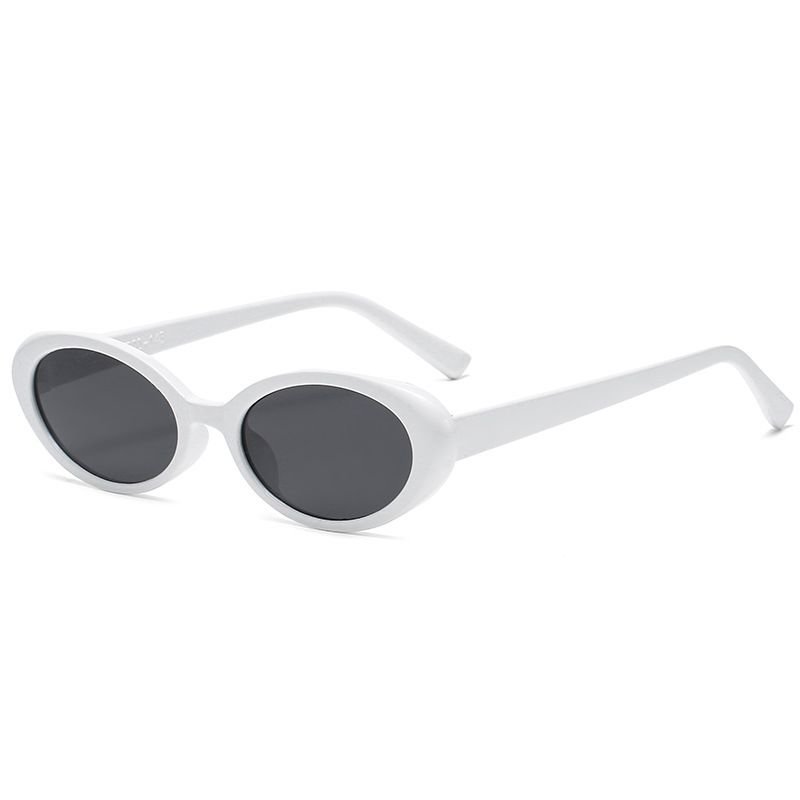 Simple Creative Unisex Oval Frame Sunglasses